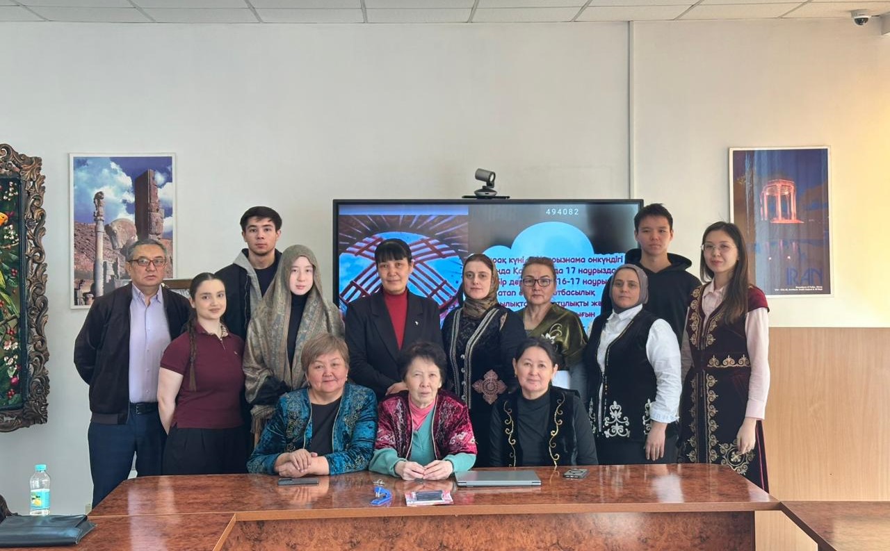 НА ФАКУЛЬТЕТЕ СОСТОЯЛСЯ КРУГЛЫЙ СТОЛ, ПОСВЯЩЁННЫЙ ДНЮ «ШАҢЫРАК КҮНІ»